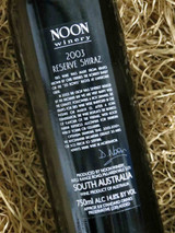 [SOLD-OUT] Noon Winery Reserve Shiraz 2003