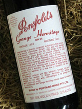 [SOLD-OUT] Penfolds Grange 1989 (Minor Damaged Label)