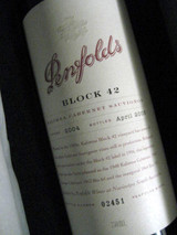 Penfolds Block 42 Kalimna Cabernet Sauvignon 2004