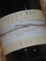 Cloudy Bay Te Koko 2003