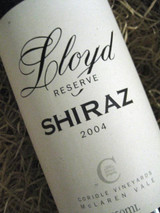 Coriole Lloyd Reserve Shiraz 2004