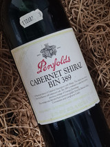 [SOLD-OUT] Penfolds Bin 389 1984 (Very High Shoulder Level) (Minor Damaged Label)