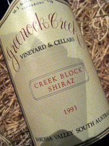 [SOLD-OUT] Greenock Creek Creek Block Shiraz 1993