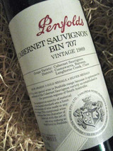 [SOLD-OUT] Penfolds Bin 707 1989 (Base of Neck Level) (Minor Damaged Label)