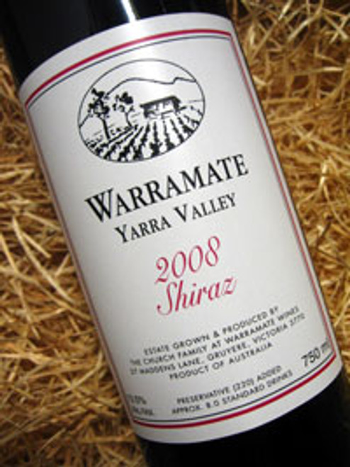 Warramate White Label Shiraz 2008