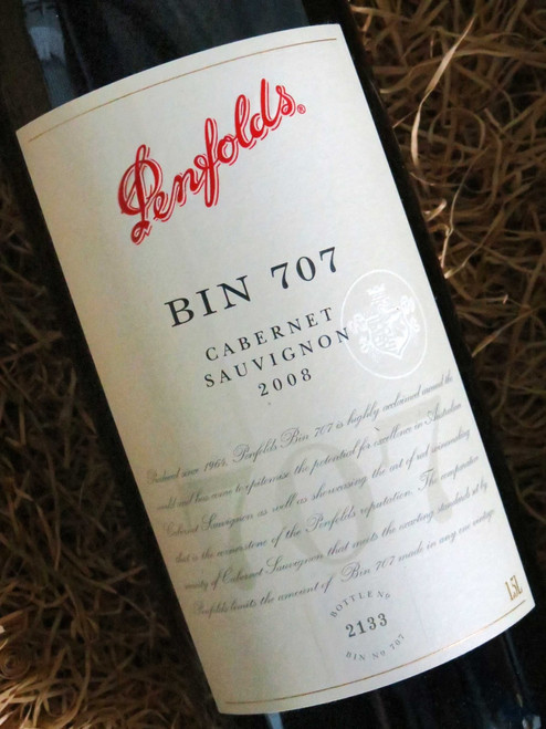 [SOLD-OUT] Penfolds Bin 707 2008 1500mL-Magnum