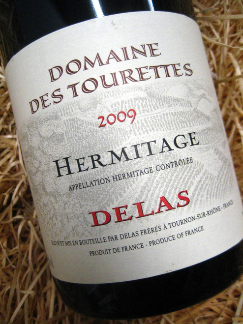 Delas Hermitage Domaine des Tourettes Rouge 2009