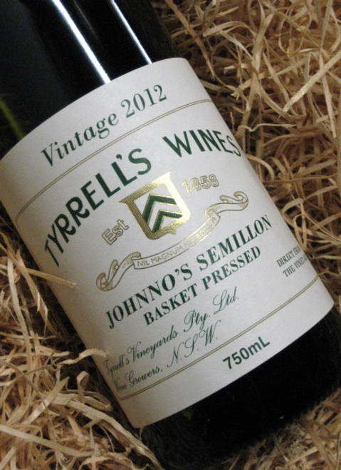 Tyrrell's Johnno's Semillon 2012