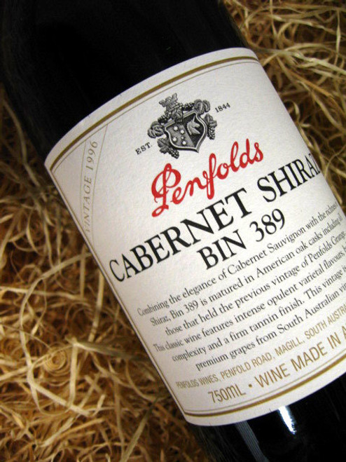 Penfolds Bin 389 1996 (Minor Damaged Label)