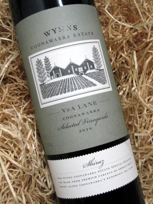 Wynns V & A Lane Shiraz 2010