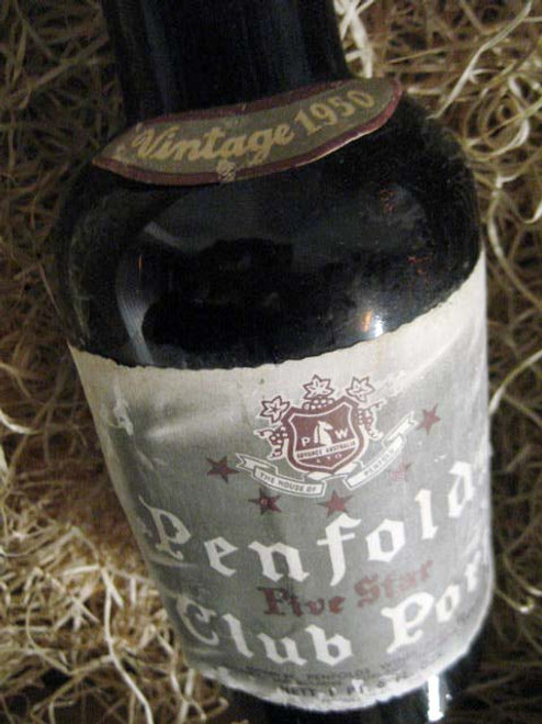 [SOLD-OUT] Penfolds 5 Star Club Tawny Port 1950 (Minor Damaged Label)