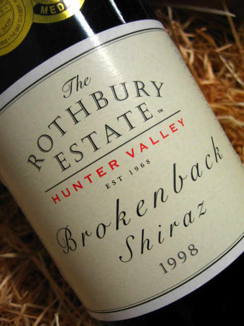 Rothbury Estate Brokenback Shiraz 1998