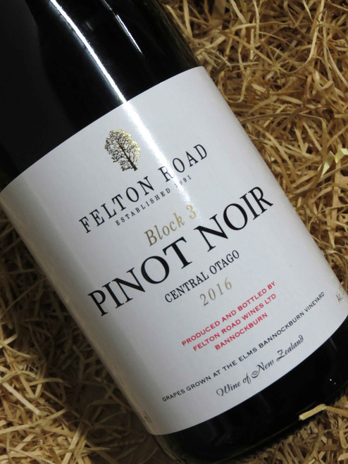 [SOLD-OUT] Felton Road Block 3 Pinot Noir 2016