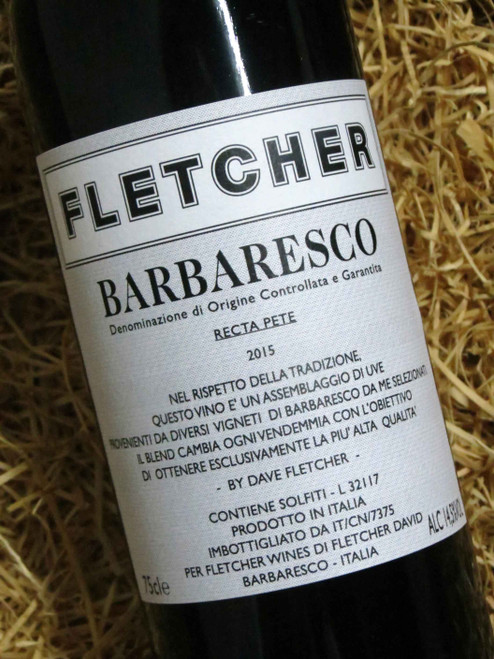 [SOLD-OUT] Fletcher Recta Pete Barbaresco 2015