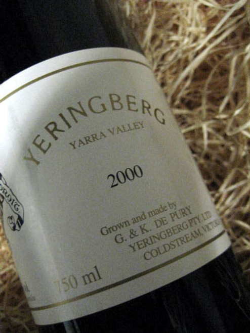 Yeringberg Cabernets 2000
