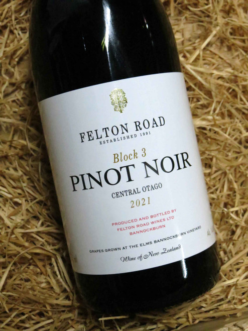 [SOLD-OUT] Felton Road Block 3 Pinot Noir 2021