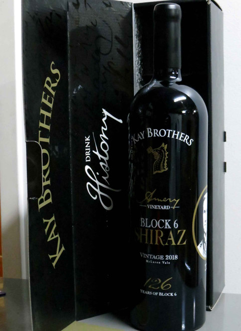 [SOLD-OUT] Kay Brothers Block 6 Shiraz 2018 1500mL-Magnum Signed