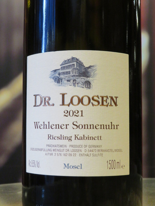 [SOLD-OUT] Dr Loosen Wehlener Sonnenuhr Riesling Kabinett 2021 1500mL-Magnum