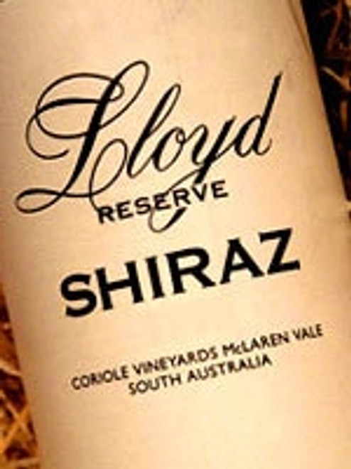 Coriole Lloyd Reserve Shiraz 1994