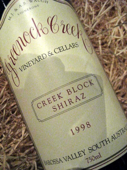 Greenock Creek Creek Block Shiraz 1998