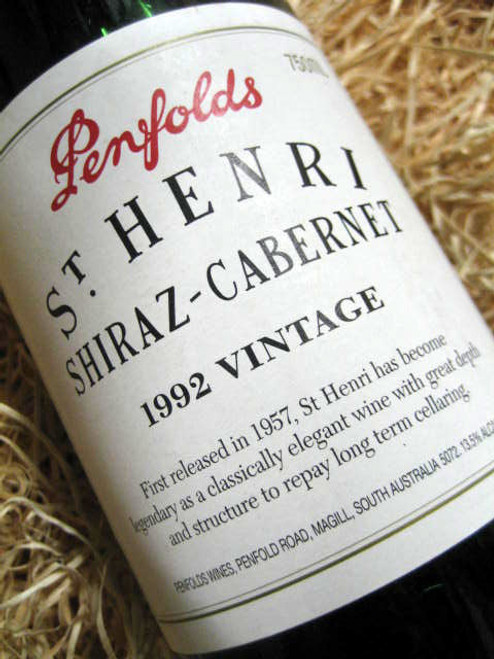 Penfolds St Henri 1992