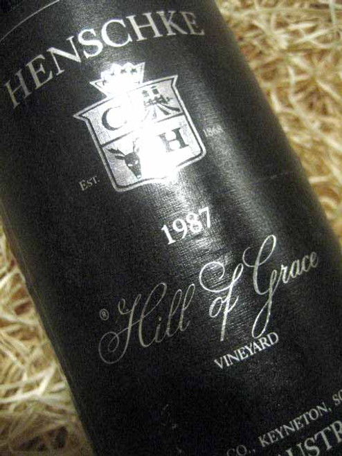 Henschke Hill of Grace 1987 (Minor Damaged Label)