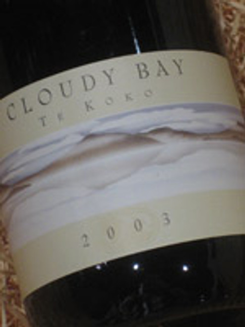 Cloudy Bay Te Koko 2003