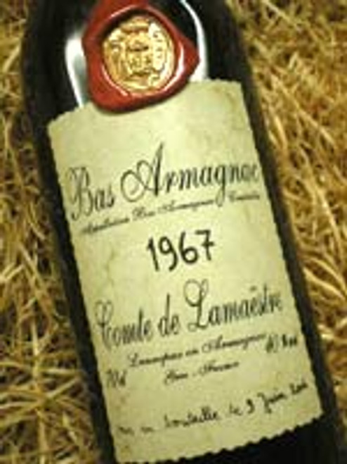 Comte De Lamaestre Bas Armagnac 1967