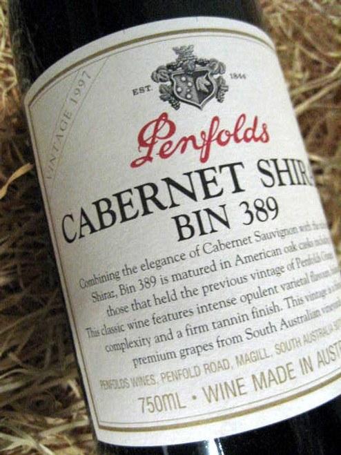 Penfolds Bin 389 1997 (Minor Damaged Label)