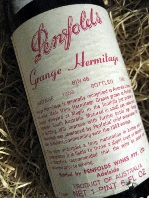 [SOLD-OUT] Penfolds Grange 1959