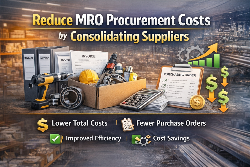 How to Reduce MRO Procurement Costs Without Sacrificing Reliability