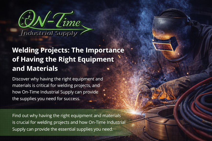 Welding Projects: Why the Right Equipment and Materials Matter