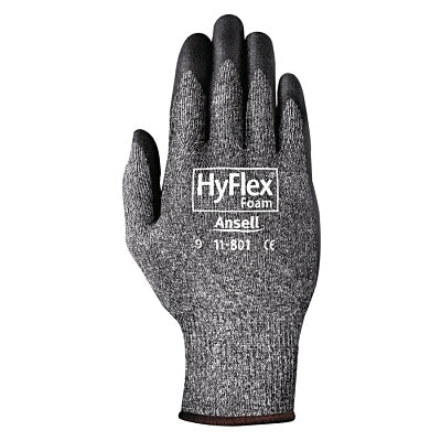 HYFLEX 11-801 GRY/BLK MULTIPURP ASSEMB GLV SZ11