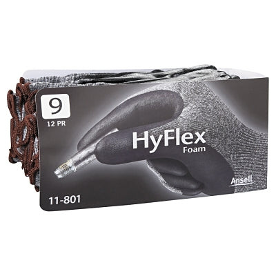 HYFLEX 11-801 GRY/BLK MULTIPURP ASSEMB GLV SZ9