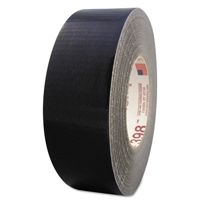 398-2-BLACK 2"X60YDS BLACK DUCT TAPE UTILITY GRA