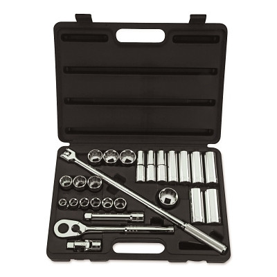 SET SKT 26 PC. 1/2" DR.