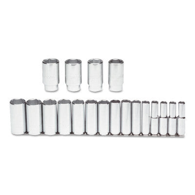 SET SKT 1/2 DR 19PC 6PT