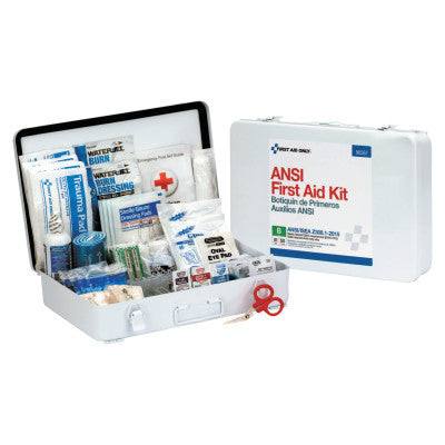 50 PERSON FIRST AID KIT ANSI B   METAL CASE