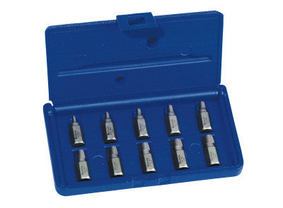 10-PC. SCREW EXTRACTOR SET 1/8" THROUGH 13/32"
