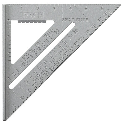 ALUMINUM RAFTER SQUARE 7"