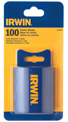 UTILITY KNIFE CARBON BLADE (100/PKG)