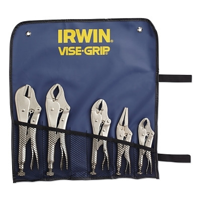 5 PC ORIGINAL LOCKING PLIERS KITBA