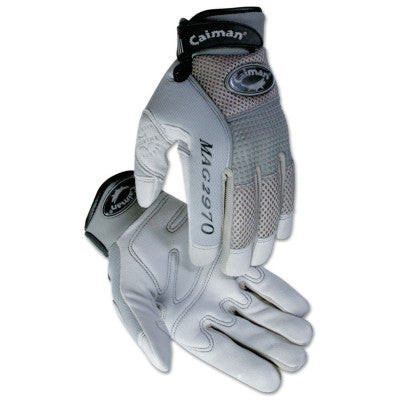 MECH GLOVE GRY SPLIT DEER PALM
