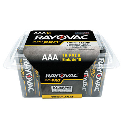 ULTRAPRO ALKALINE AAA PACK RECLOSABLE