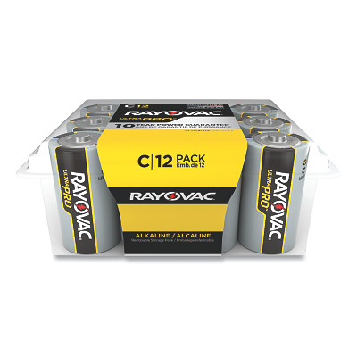 C ALKALINE BATTERY CONTRACTOR 12-PACK
