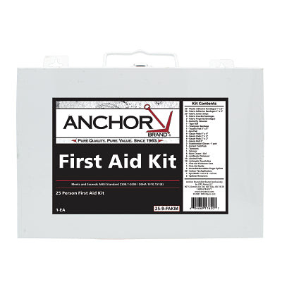25 PERSON 2009 FIRST AIDKIT - METAL