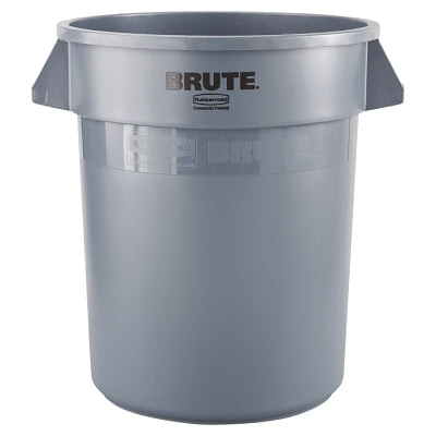 BRUTE CONT BRANDED W/O LID 20G/76L GRAY