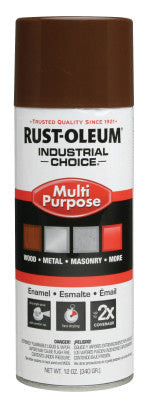 LEATHER BROWN IND. CHOICE PAINT 12OZ. FIL.WT