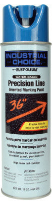 17-OZ. INDUSTRIAL CAUTION BLUE WATER BASED