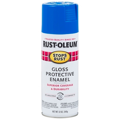 STOPS RUST SPRAY GLOSS SAIL BLUE 12 OZ.